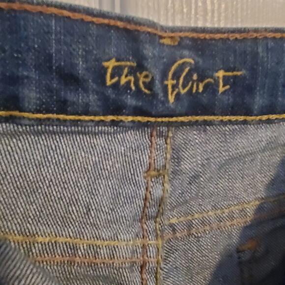 OLD NAVY THE FLIRT MID RISE BOOT CUT stretch jeans size 12 Long - Picture 6 of 10